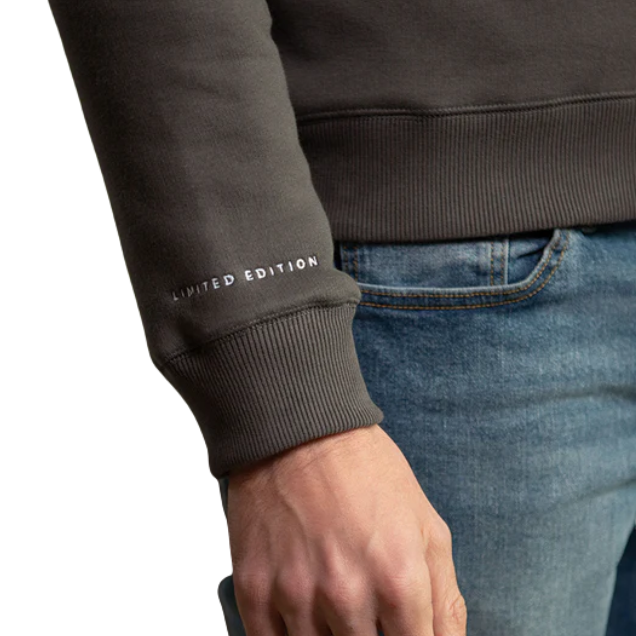 Kingswear Unisex Quarter Zip Charcoal - Limited Edition