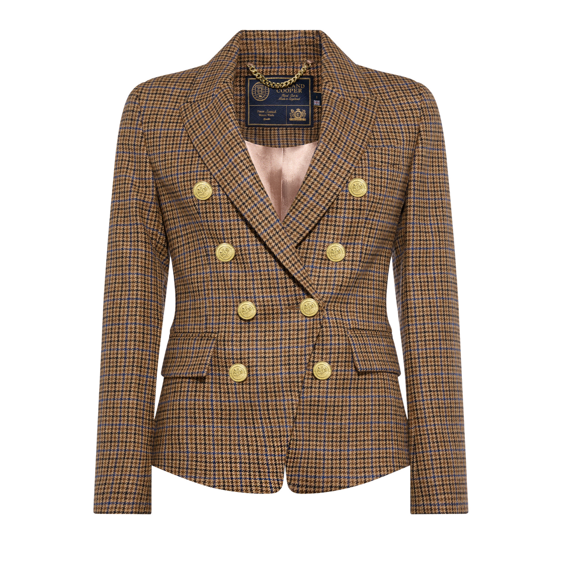 Knightsbridge Blazer Abbot Check Tweed