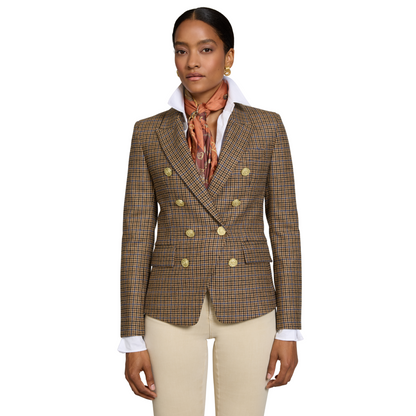Knightsbridge Blazer Abbot Check Tweed