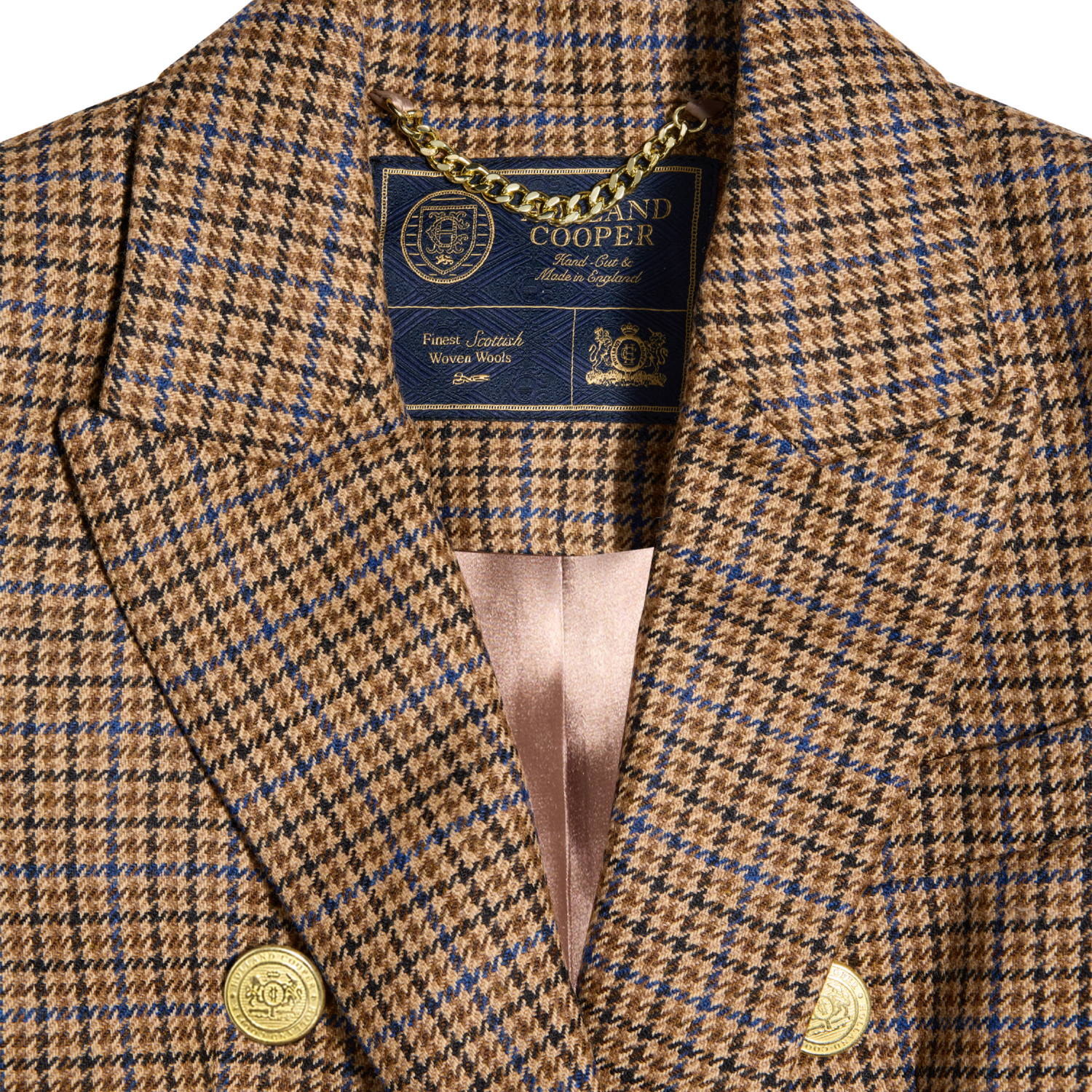 Knightsbridge Blazer Abbot Check Tweed