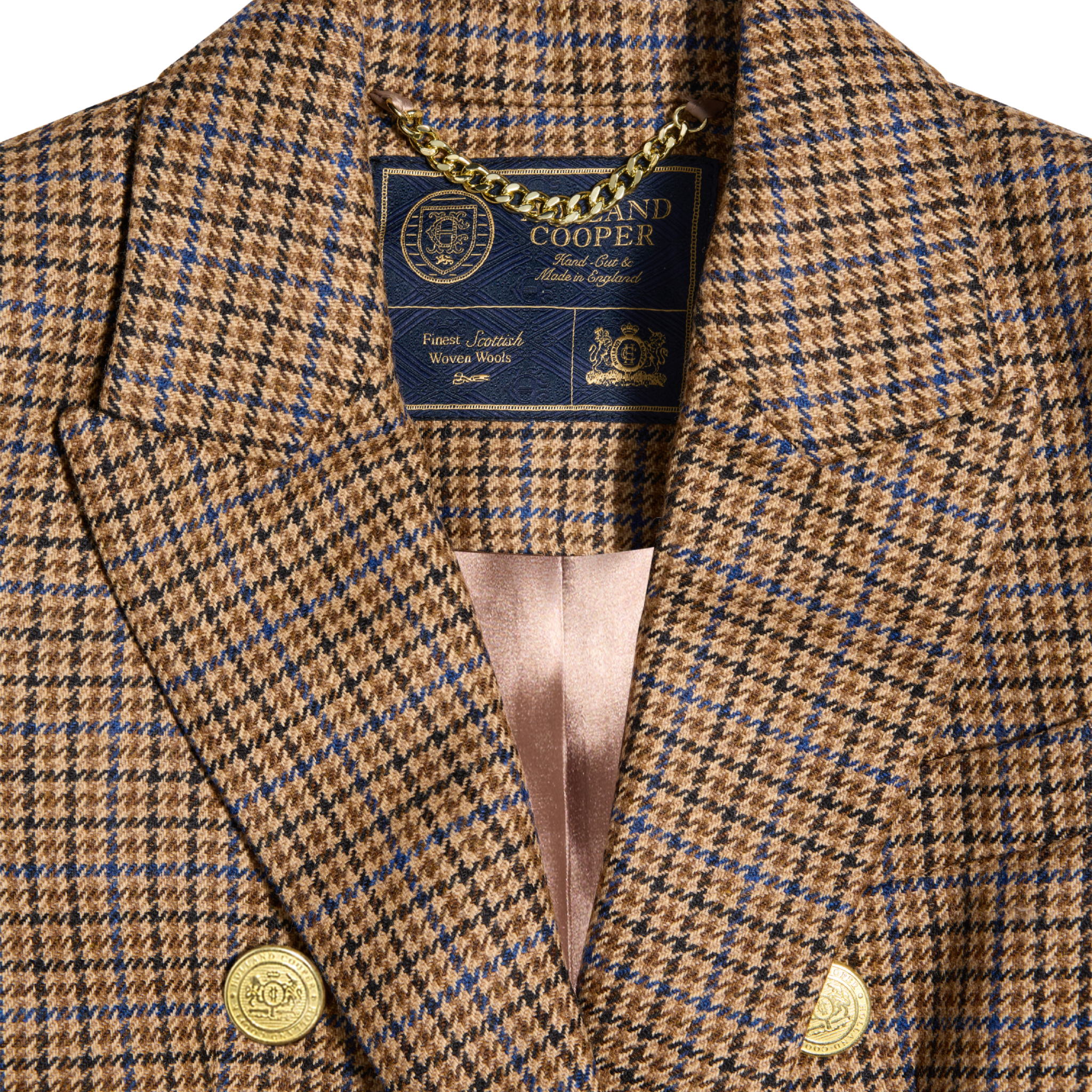 Knightsbridge Blazer Abbot Check Tweed