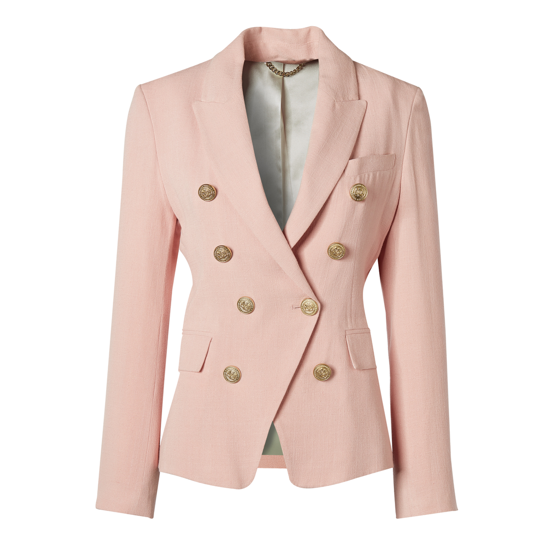 Knightsbridge Blazer Pink Linen