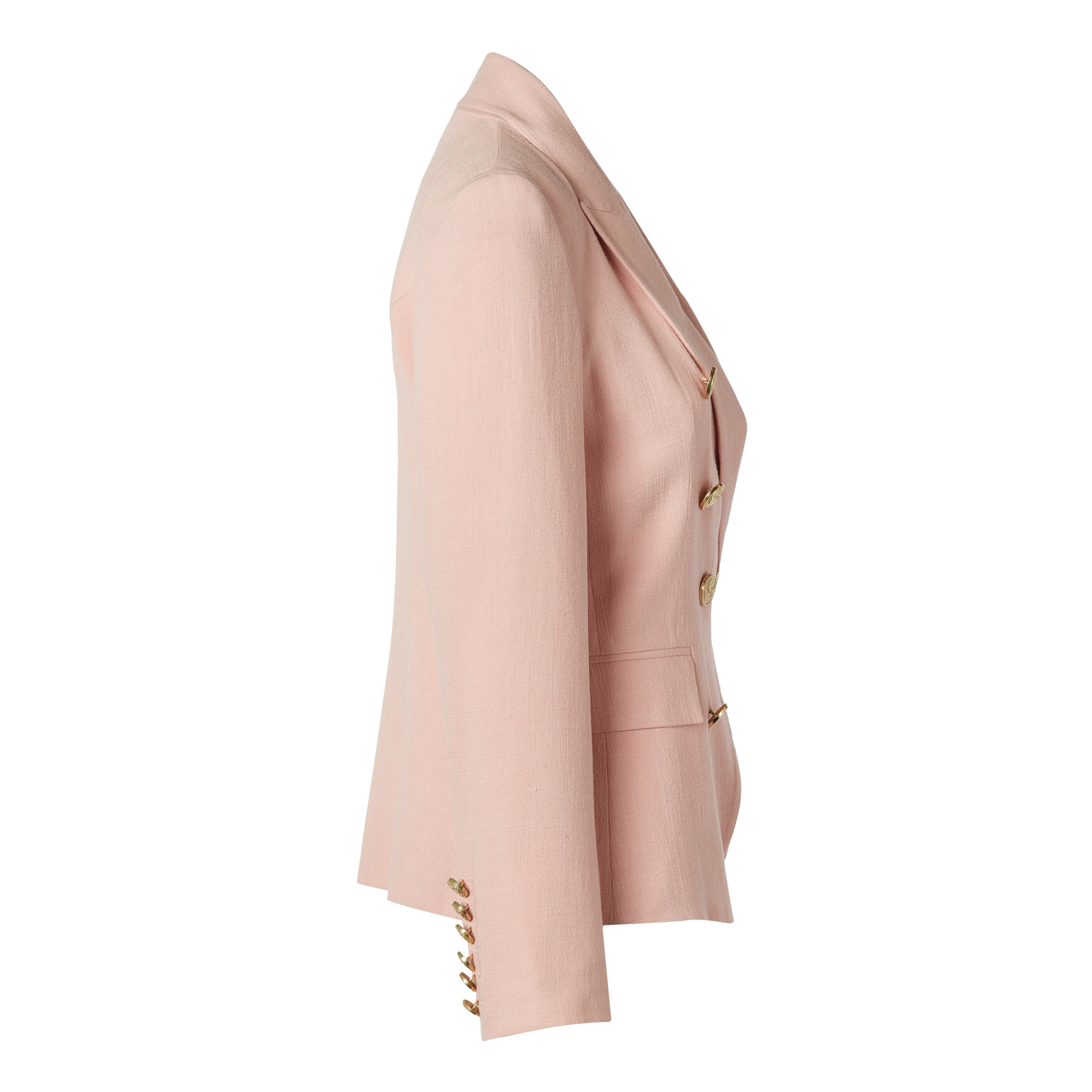 Knightsbridge Blazer Pink Linen