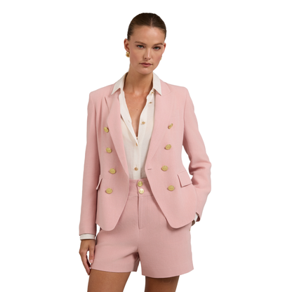 Knightsbridge Blazer Pink Linen