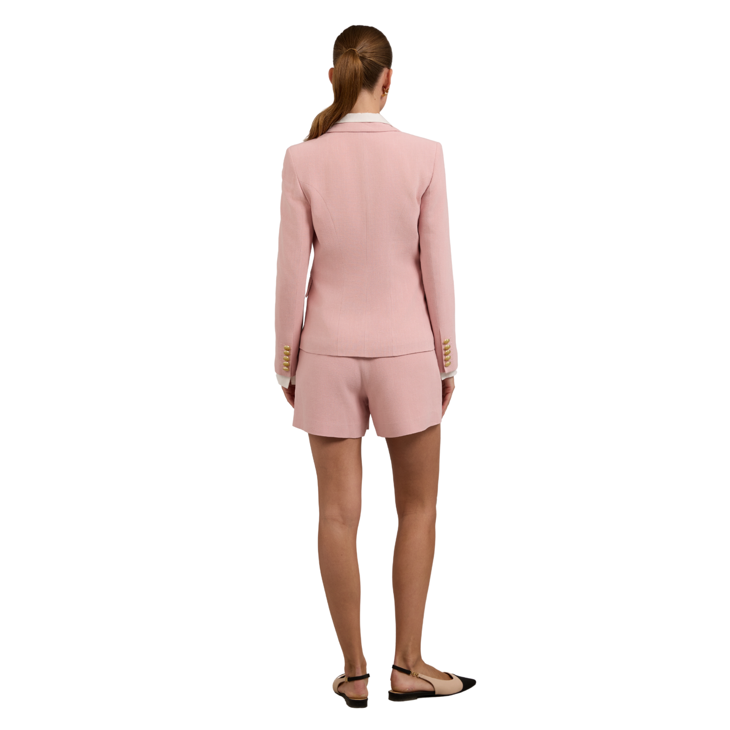 Knightsbridge Blazer Pink Linen