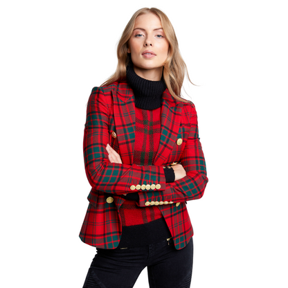 Knightsbridge Blazer Red Tartan