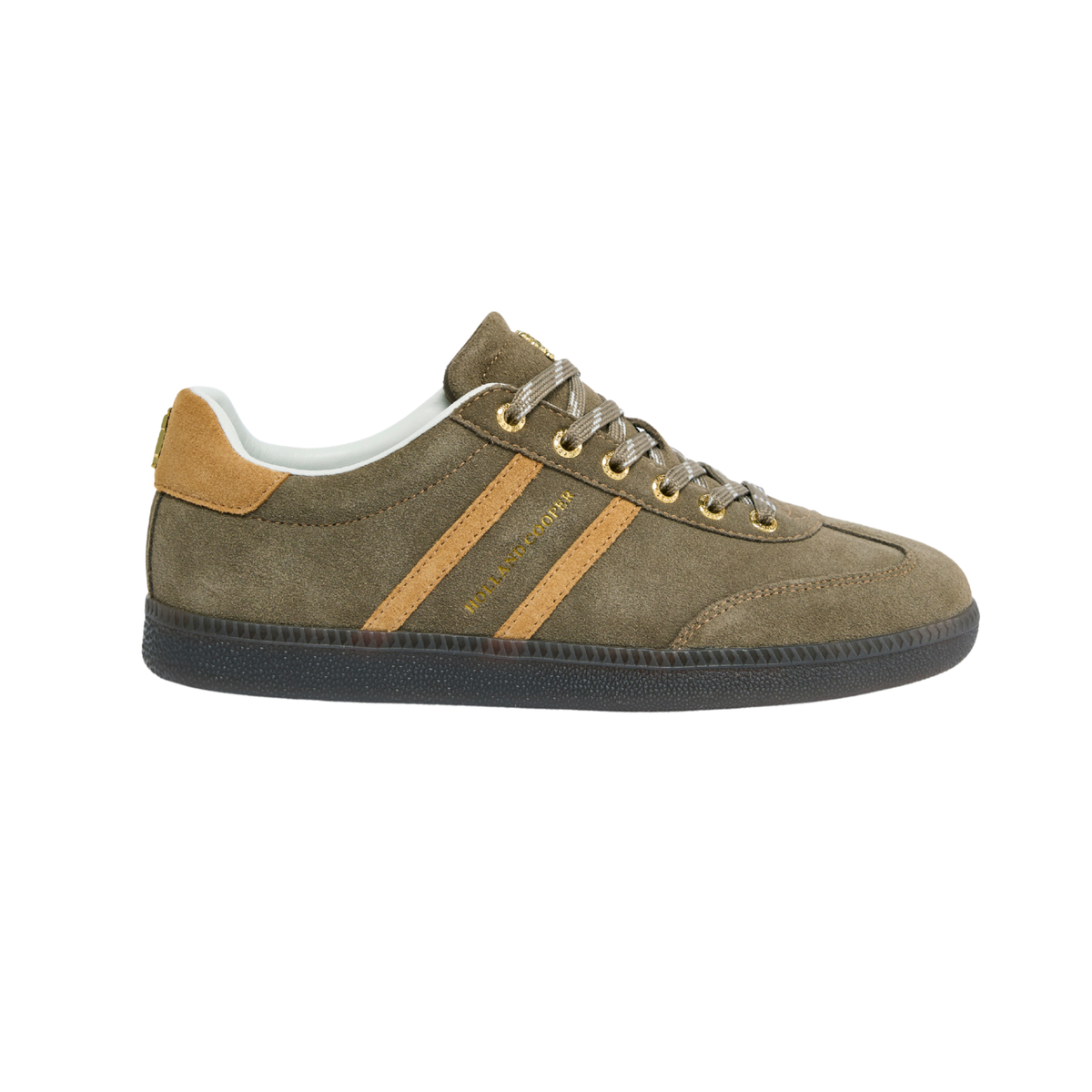 Knightsbridge Court Trainer Mole Suede