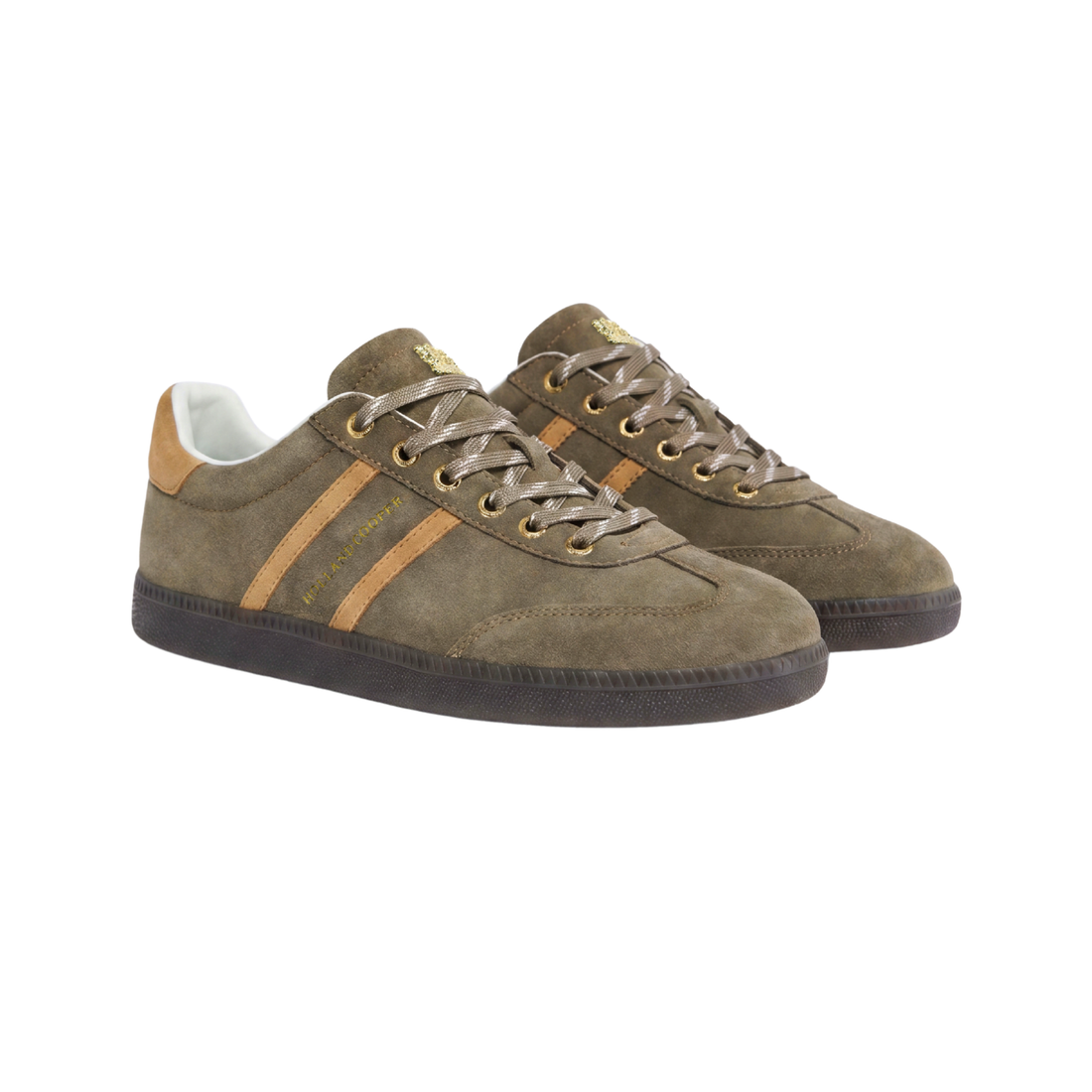 Knightsbridge Court Trainer Mole Suede