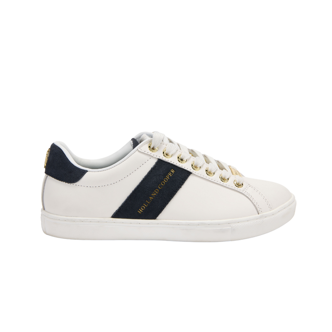 Knightsbridge Court Trainer White Navy