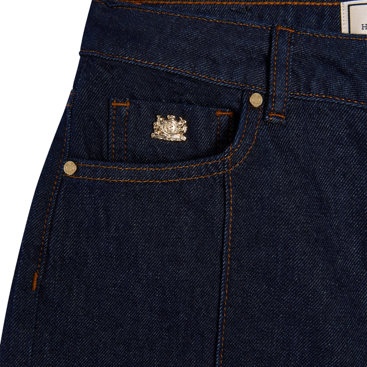 Lily Wide Leg Jean Clean Indigo