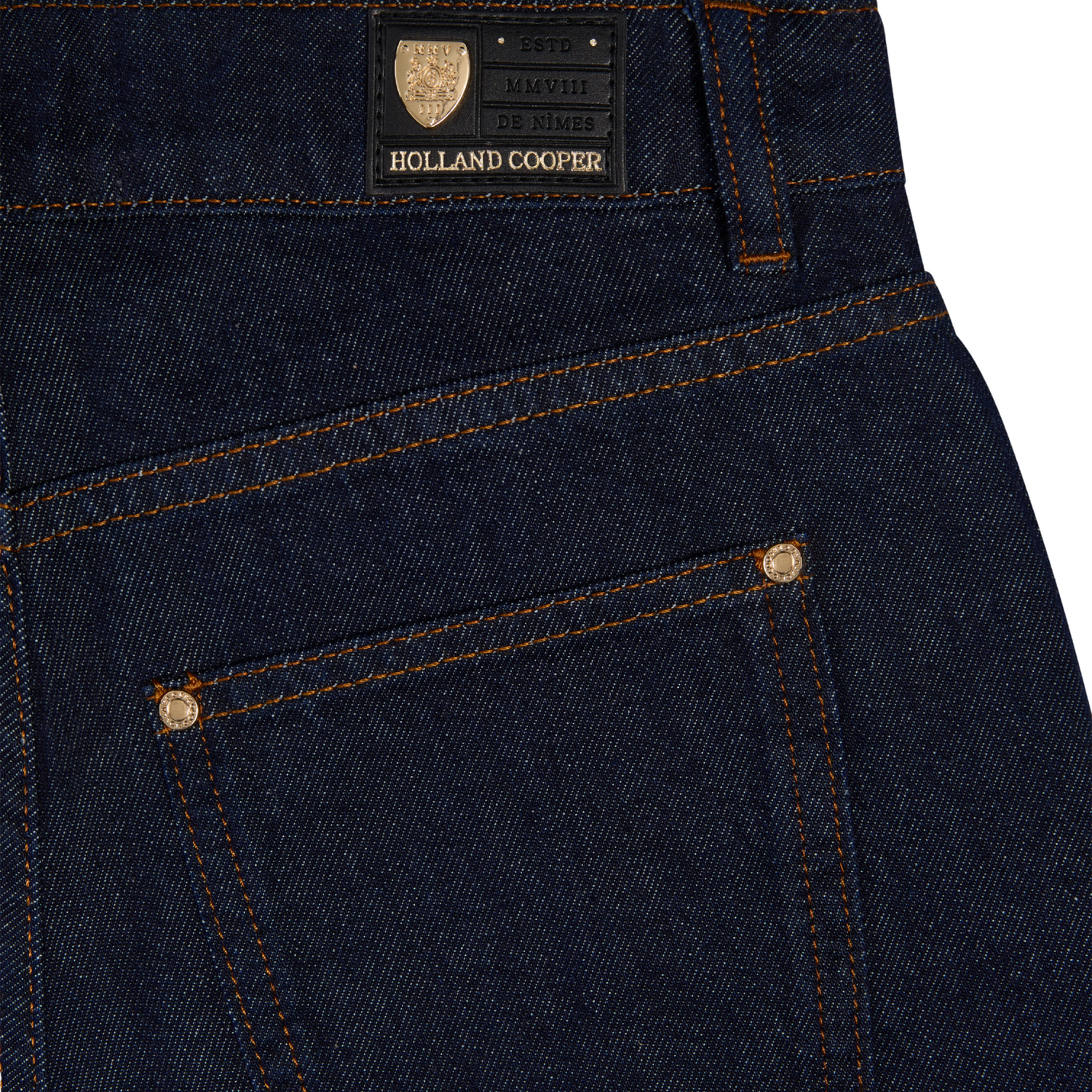 Lily Wide Leg Jean Clean Indigo