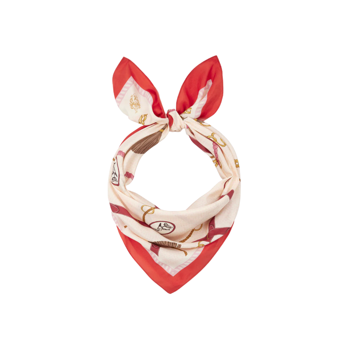 Melford Mini Silk Scarf Pink