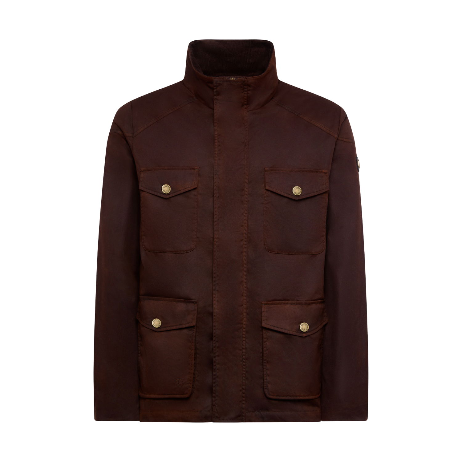 Four Pocket Wax Jacket Chocolate