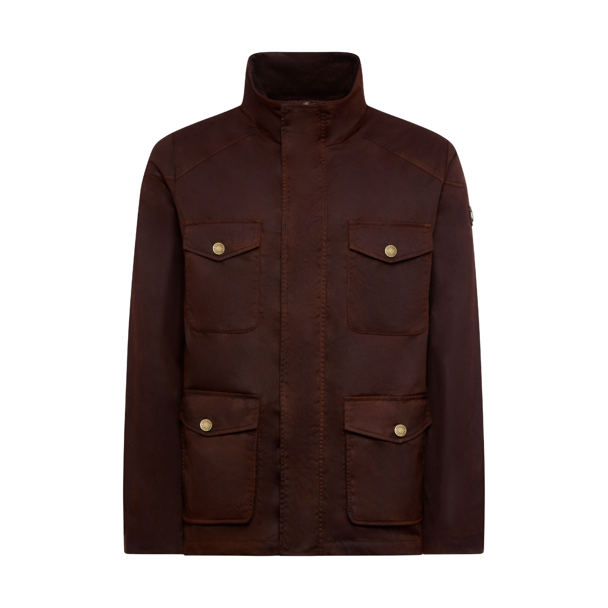 Four Pocket Wax Jacket Chocolate