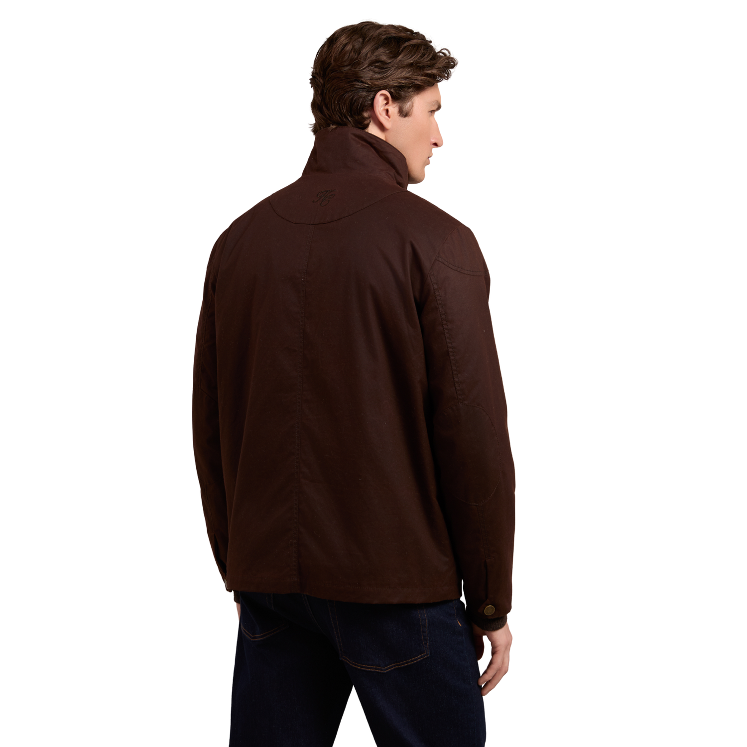 Four Pocket Wax Jacket Chocolate