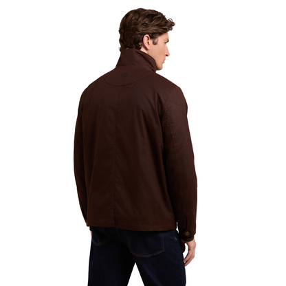 Four Pocket Wax Jacket Chocolate