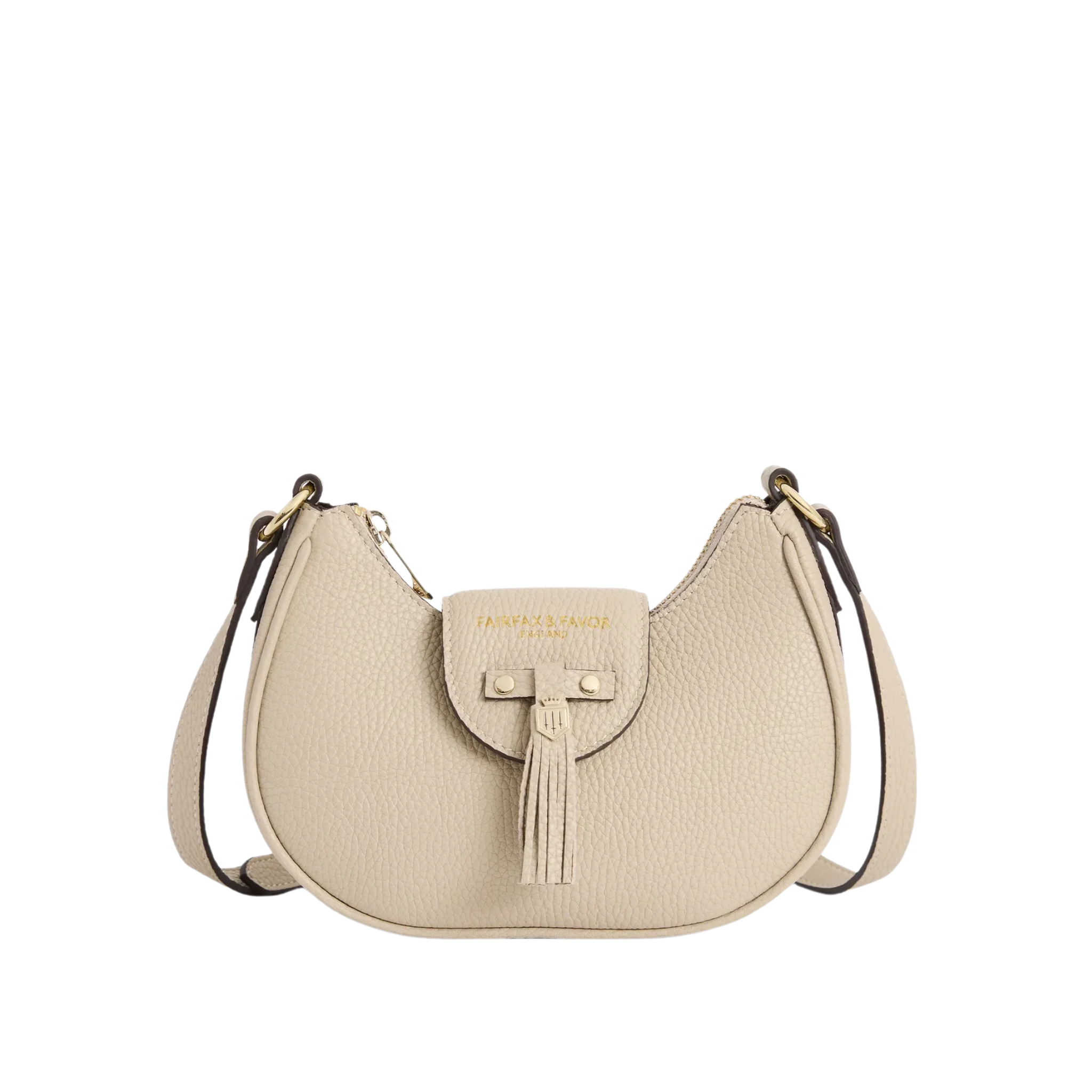 Micro Windsor Cross Body Stone Leather