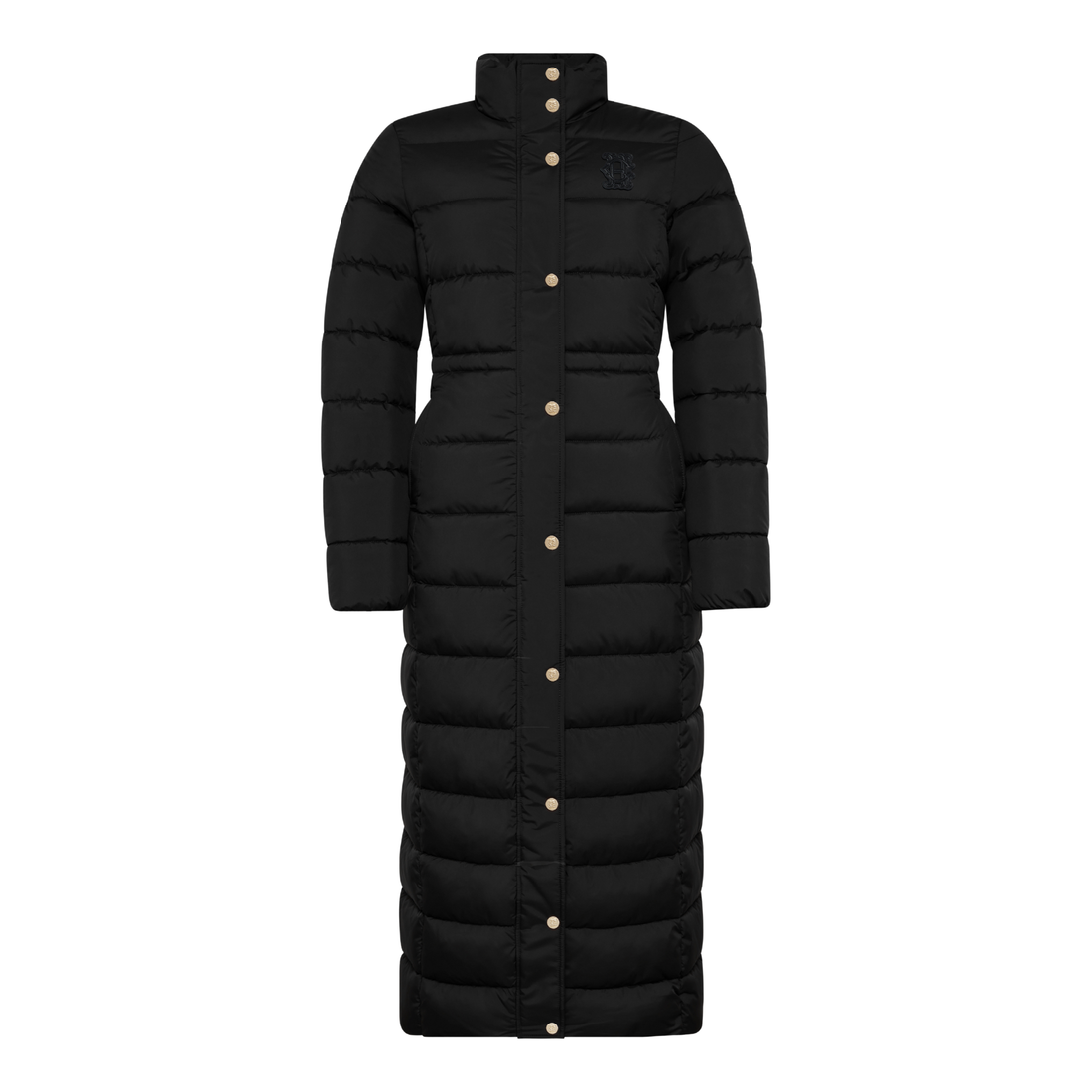 Milton Longline Coat Black