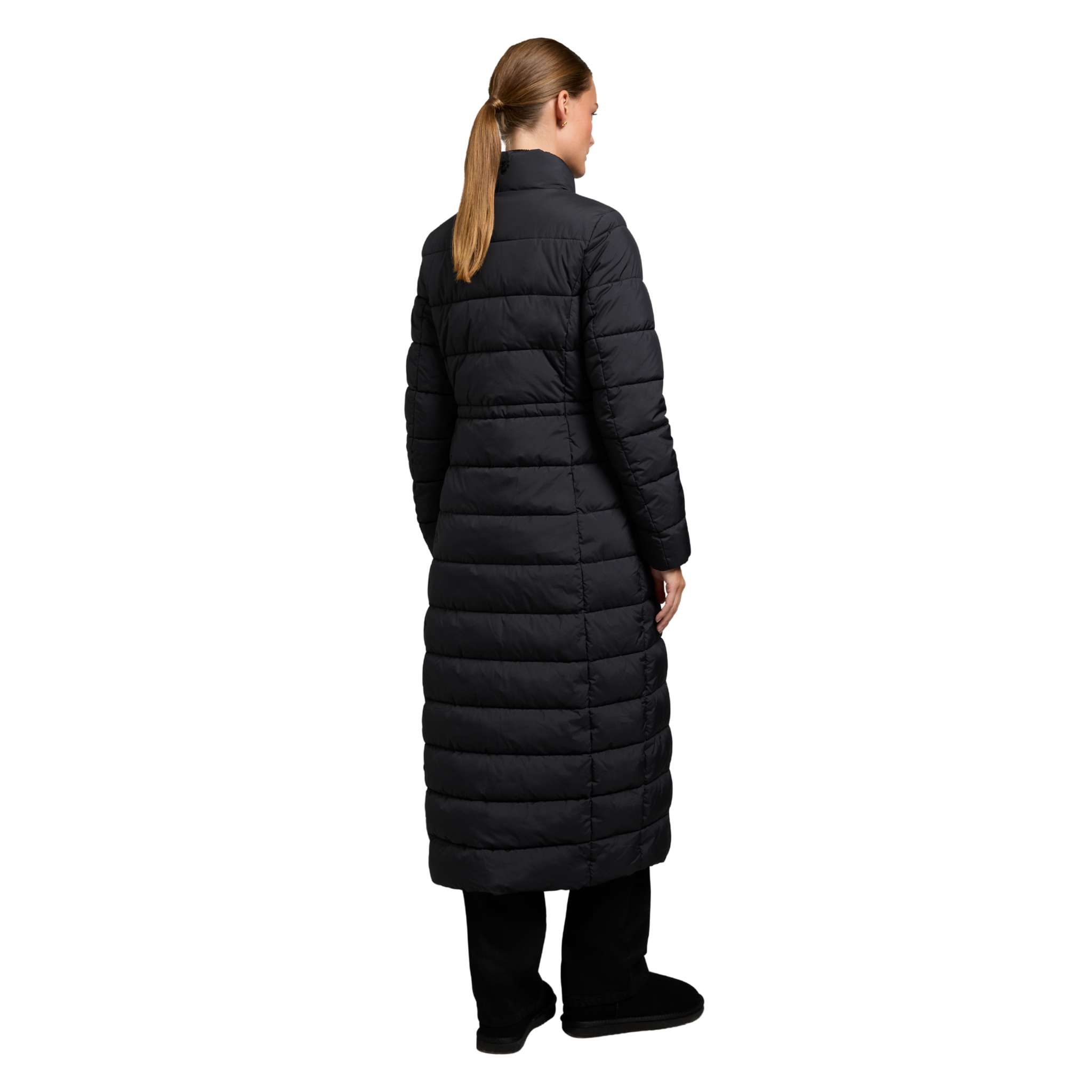Milton Longline Coat Black