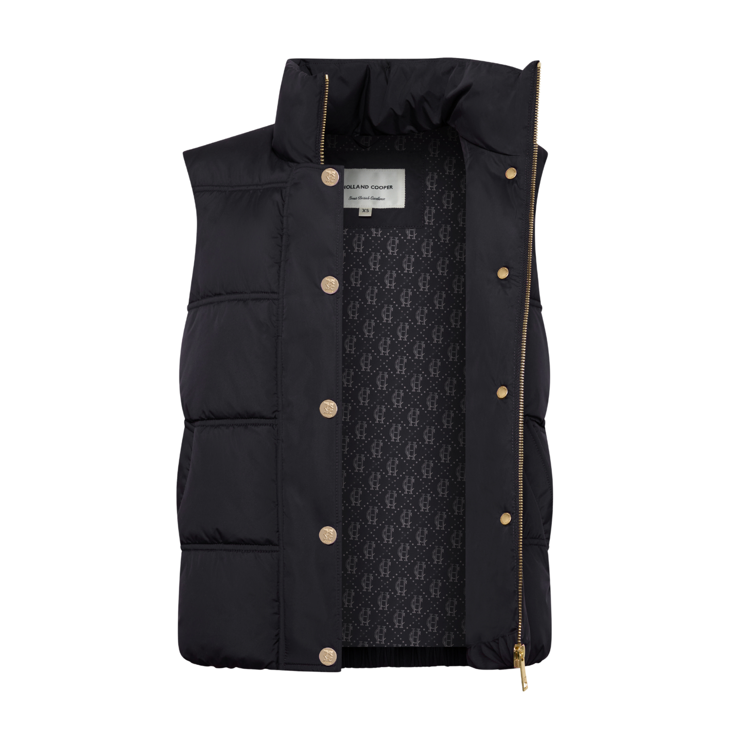 Milton Padded Gilet Black