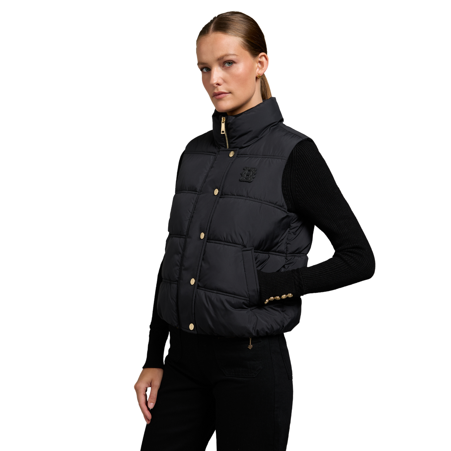 Milton Padded Gilet Black
