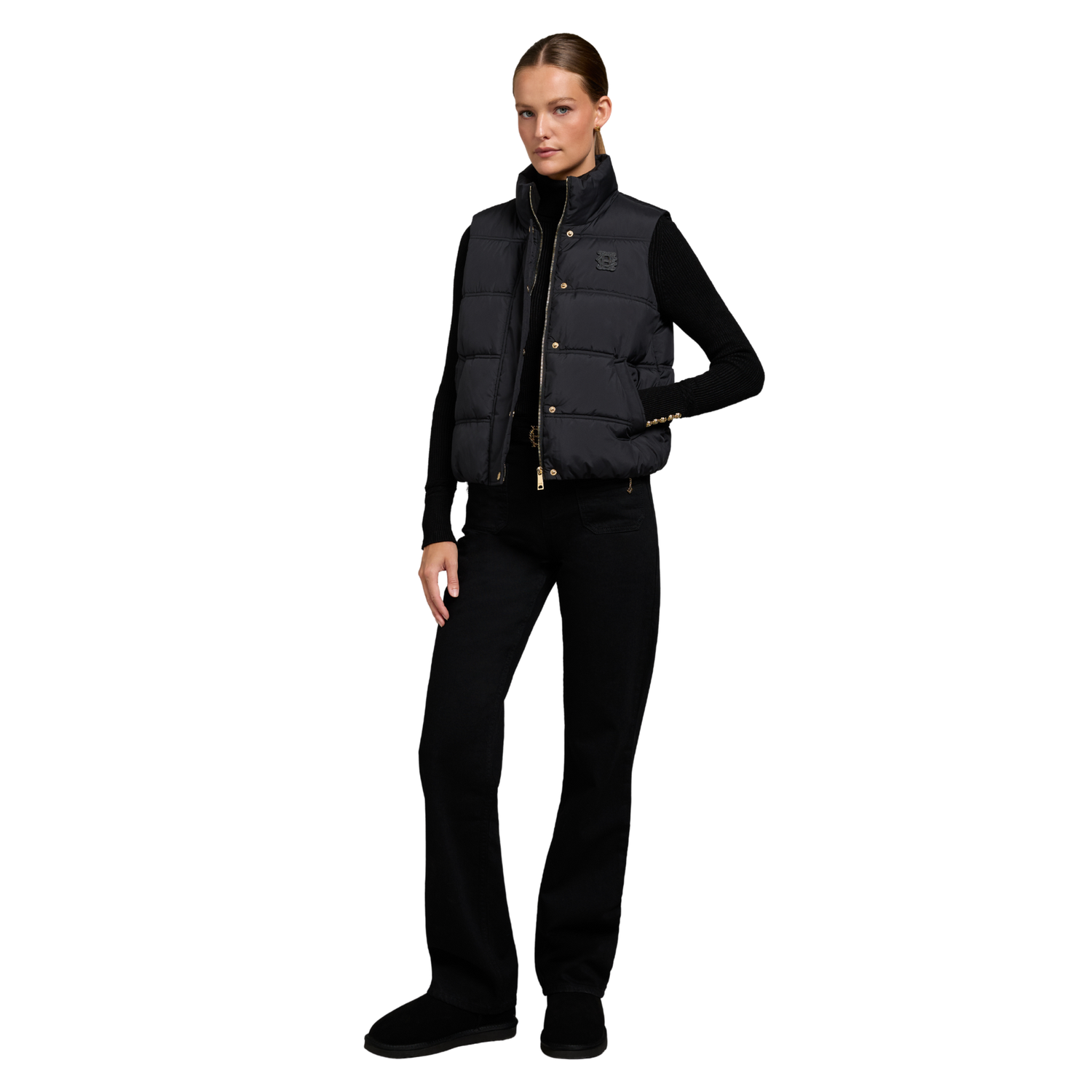 Milton Padded Gilet Black