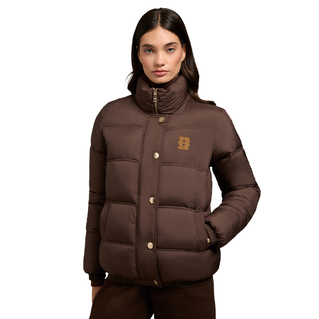 Milton Padded Jacket Chocolate