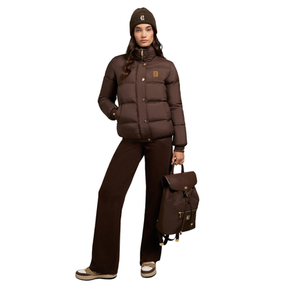 Milton Padded Jacket Chocolate