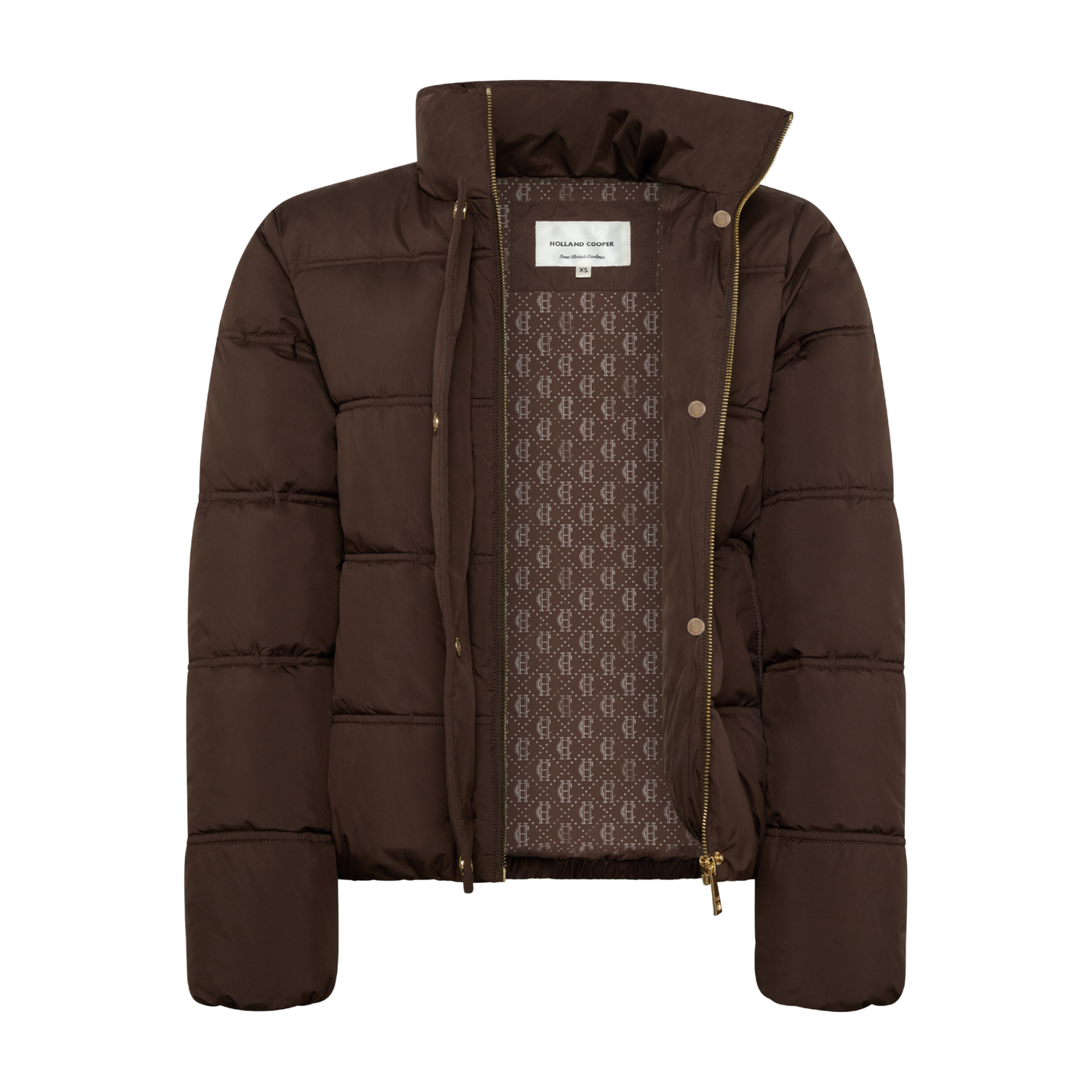 Milton Padded Jacket Chocolate