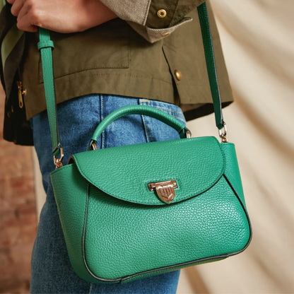 Mini Blenheim Handbag Clover Green Leather