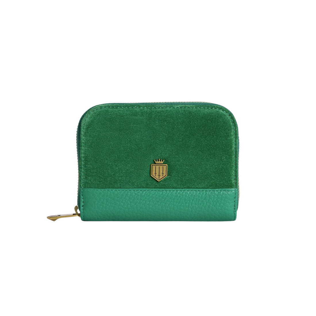 Mini Salisbury Purse Clover Green Suede