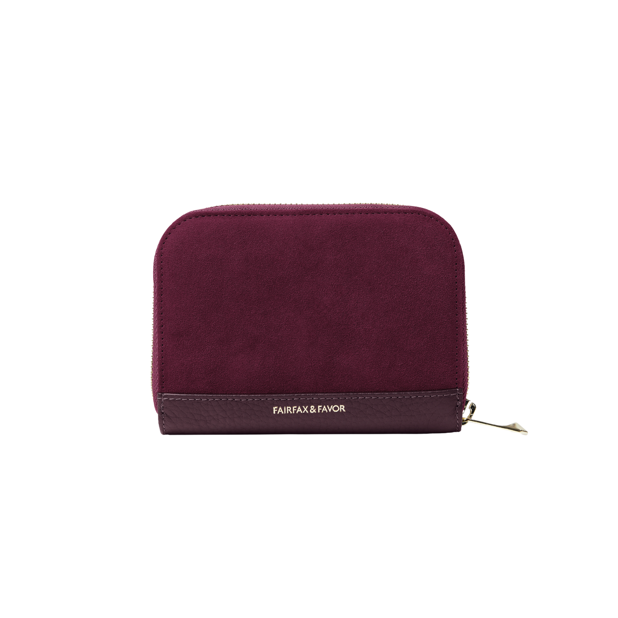 Mini Salisbury Purse Elderberry Suede