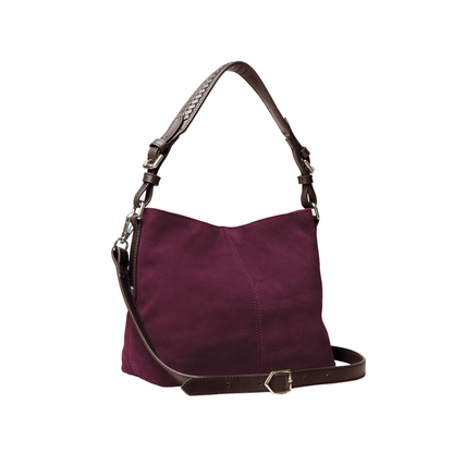 The Mini Tetbury Elderberry Suede