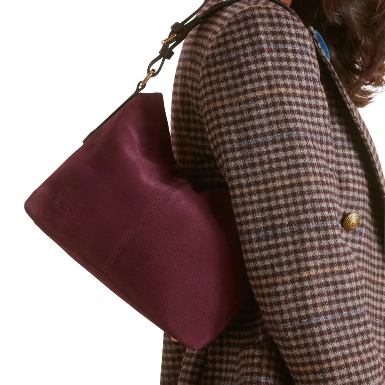 The Mini Tetbury Elderberry Suede