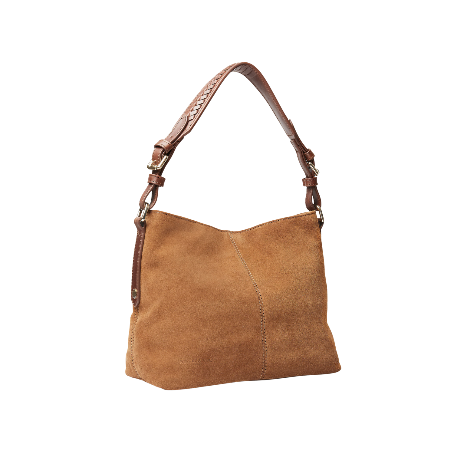 The Mini Tetbury Tan Suede