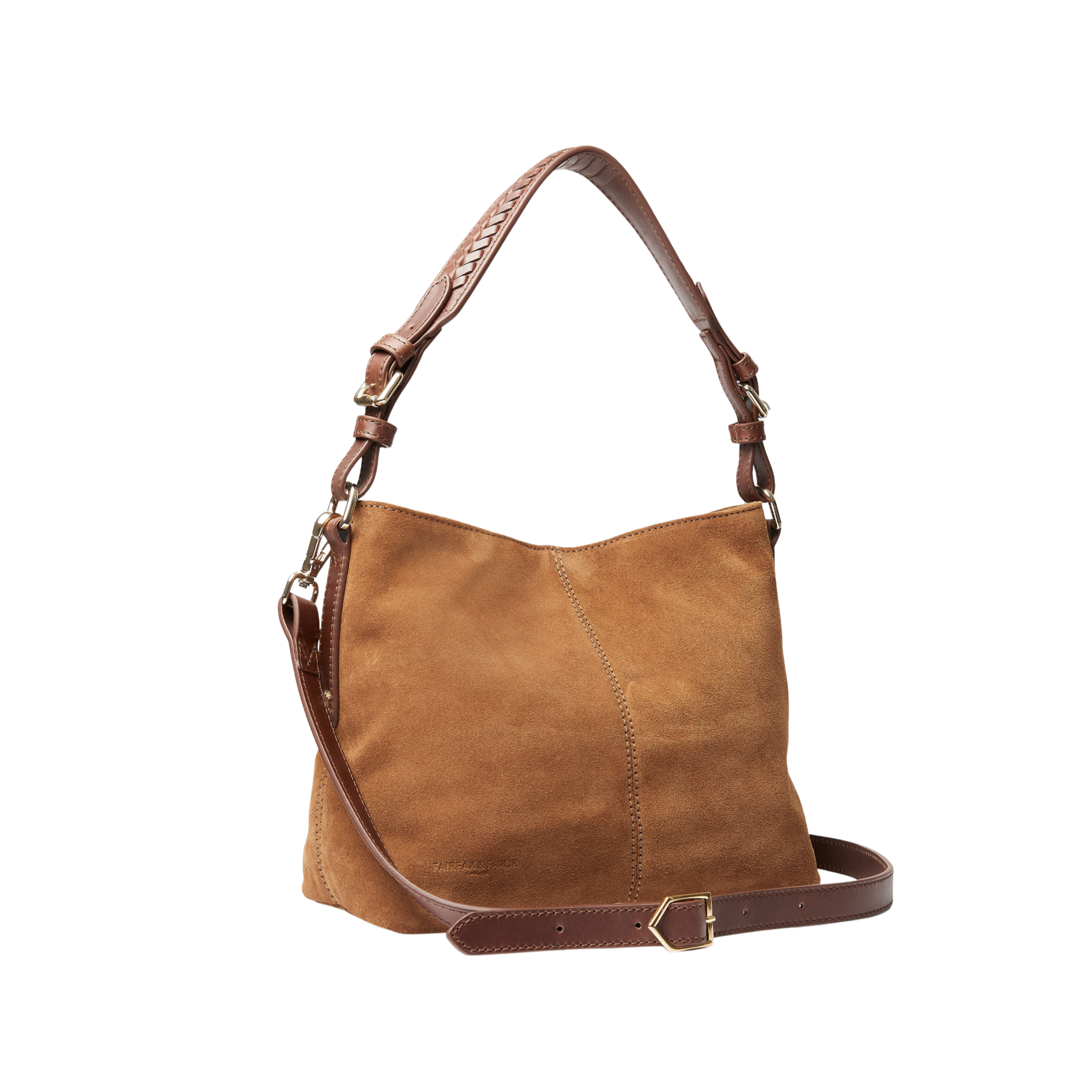 The Mini Tetbury Tan Suede