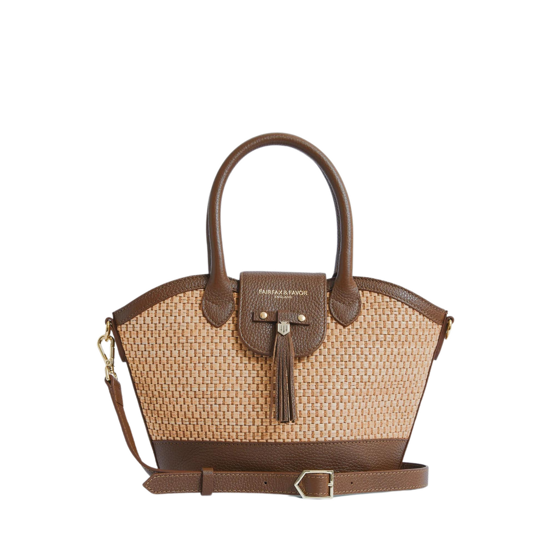 Mini Windsor Basket Bag Tan Leather