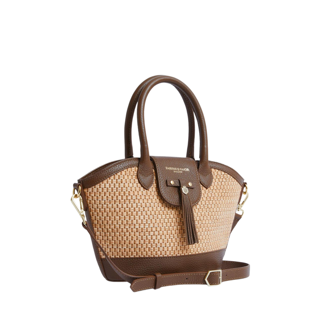 Mini Windsor Basket Bag Tan Leather