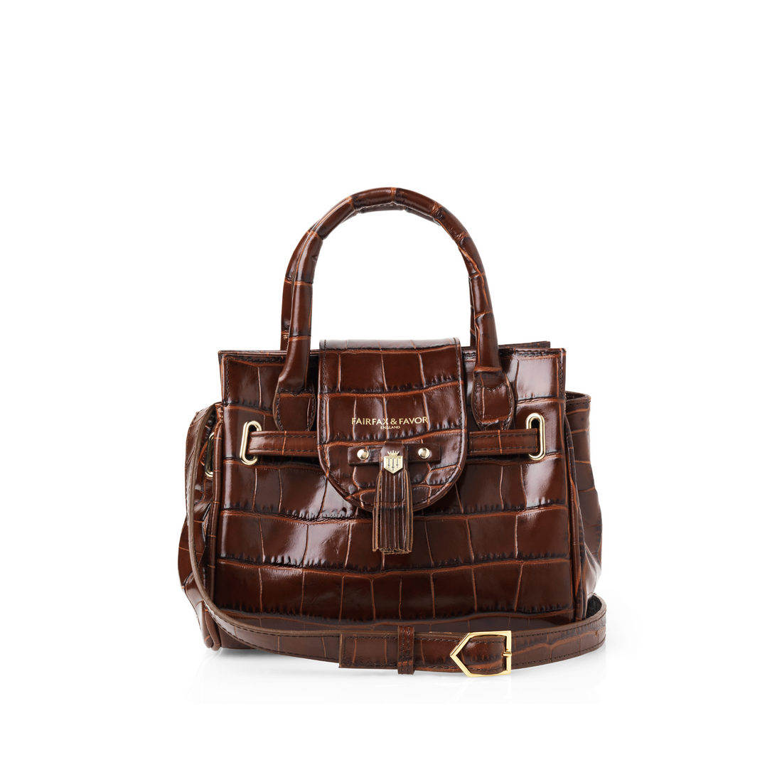 Mini Windsor Handbag Conker Leather