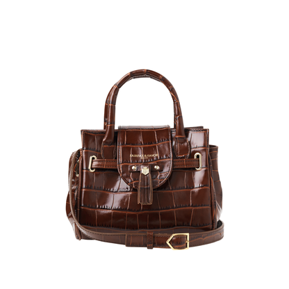 Mini Windsor Handbag Conker Leather