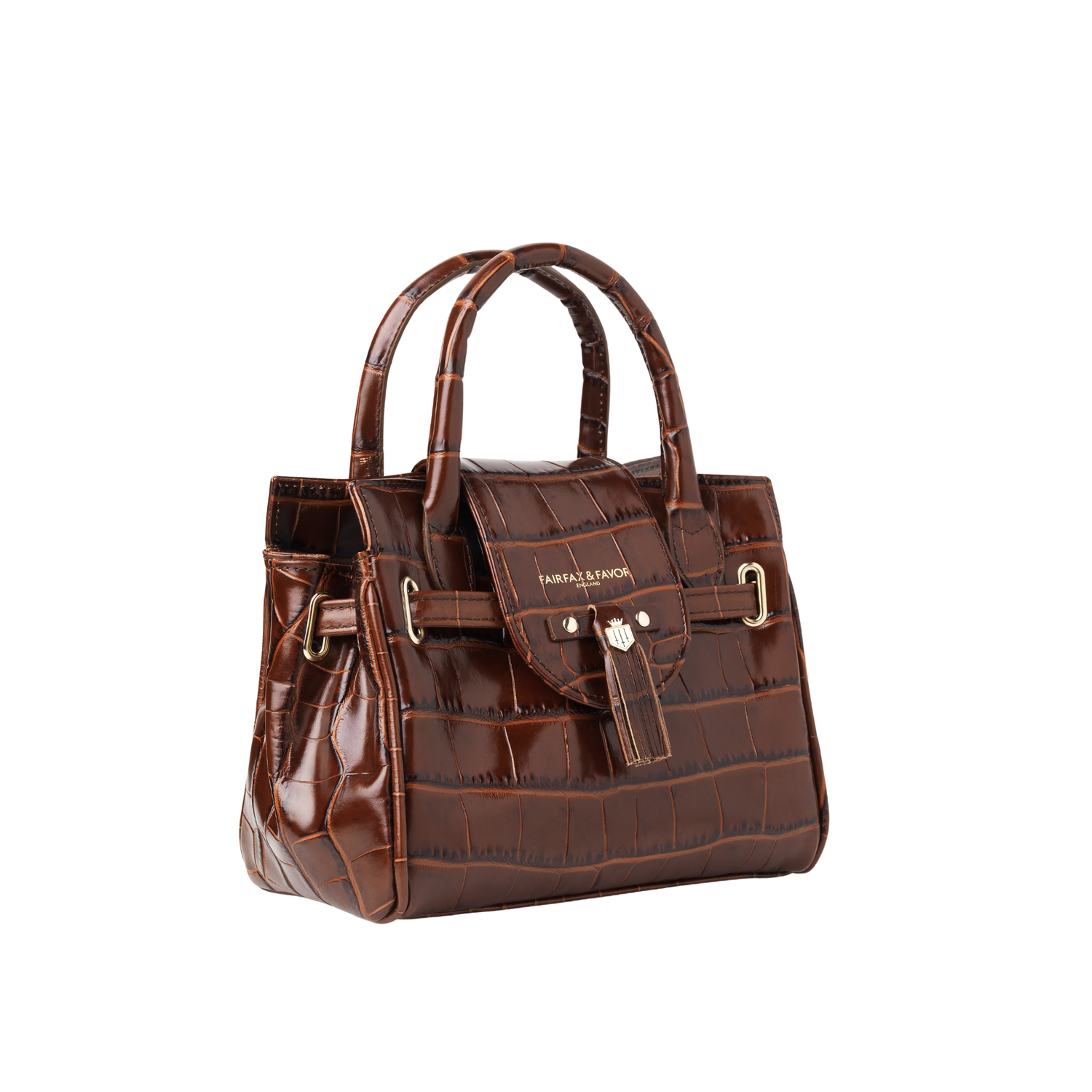 Mini Windsor Handbag Conker Leather