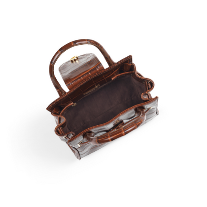 Mini Windsor Handbag Conker Leather
