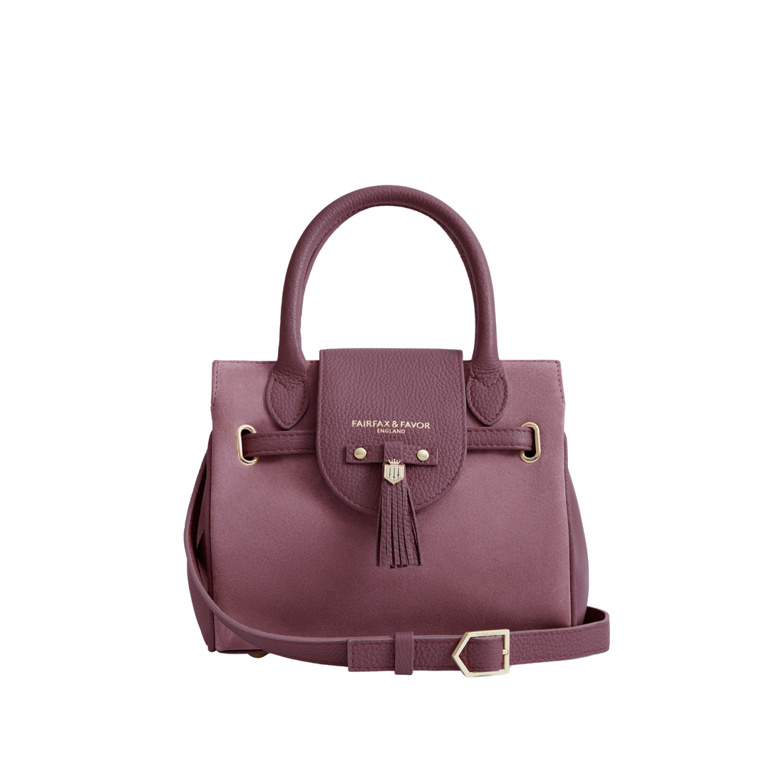 Mini Windsor Handbag Heather Suede