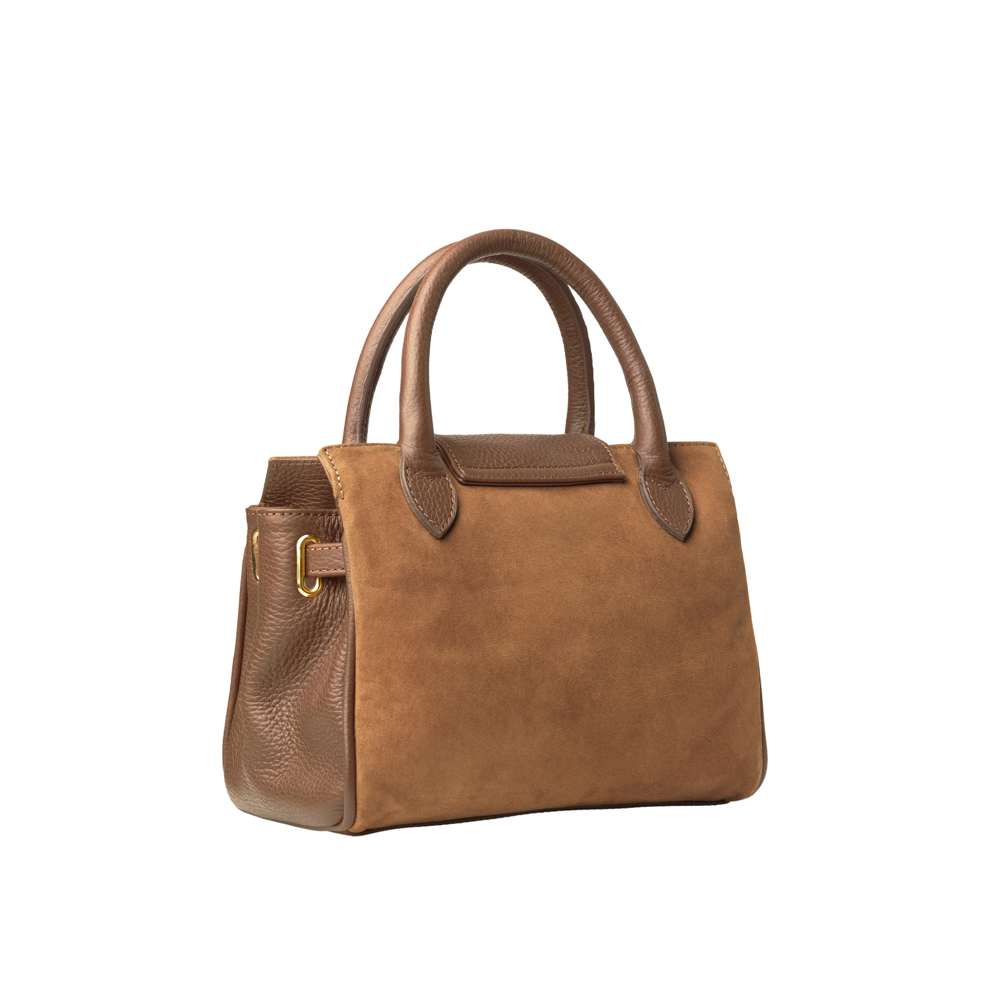 Mini Windsor Handbag Tan Suede