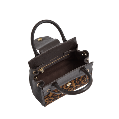 Mini Windsor Handbag Leopard Haircalf
