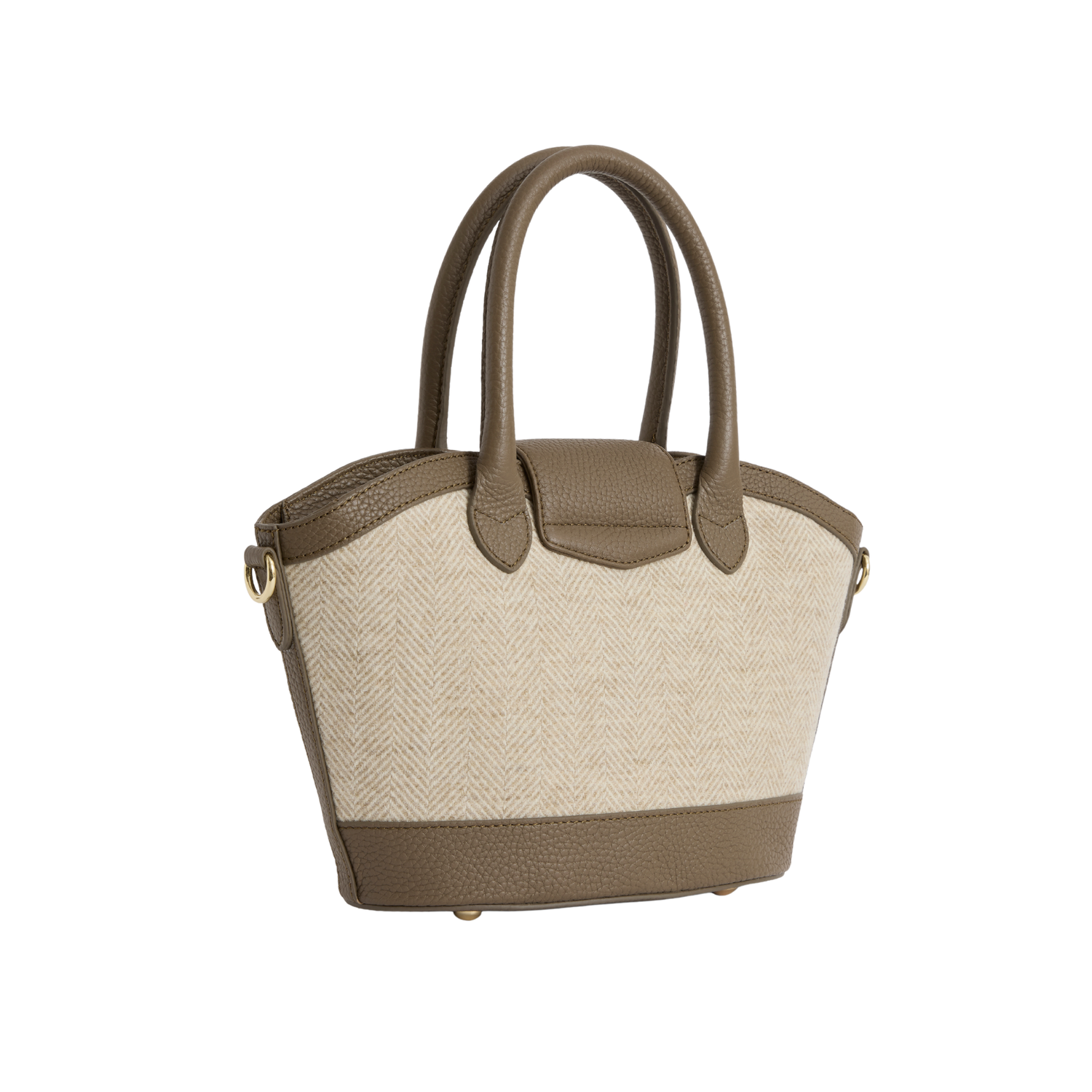 Mini Windsor Tote Herringbone Fawn