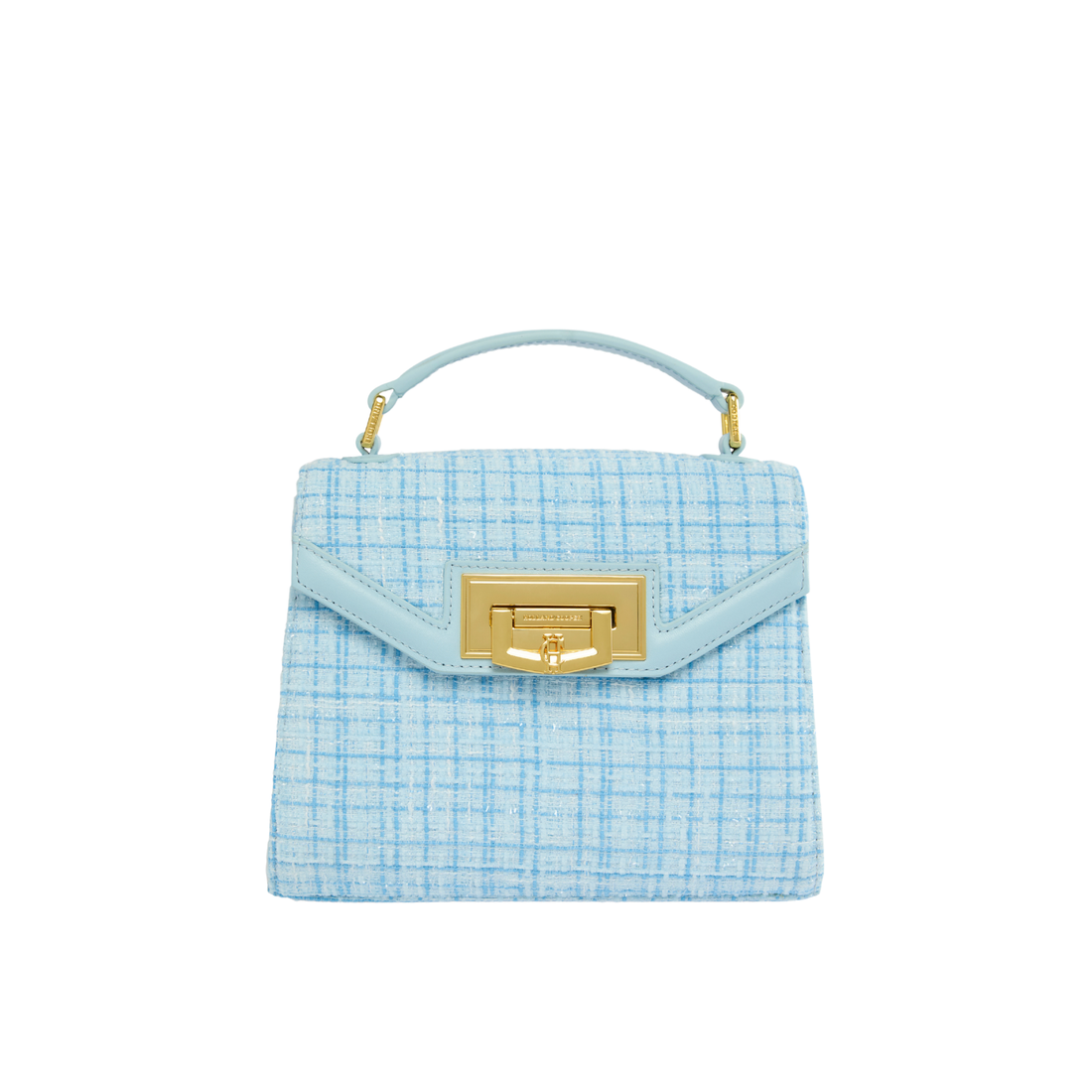 Mini Cheltenham Bag Ice Blue Boucle