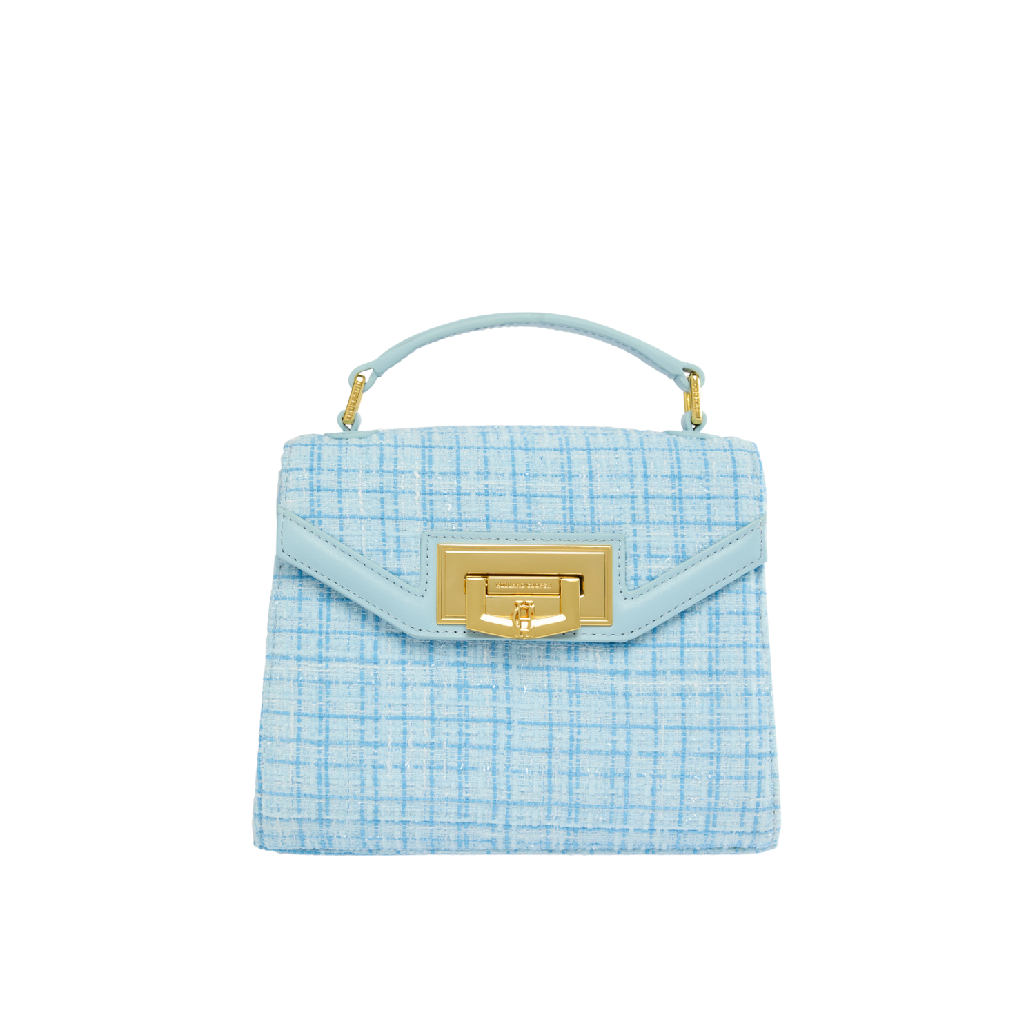 Mini Cheltenham Bag Ice Blue Boucle