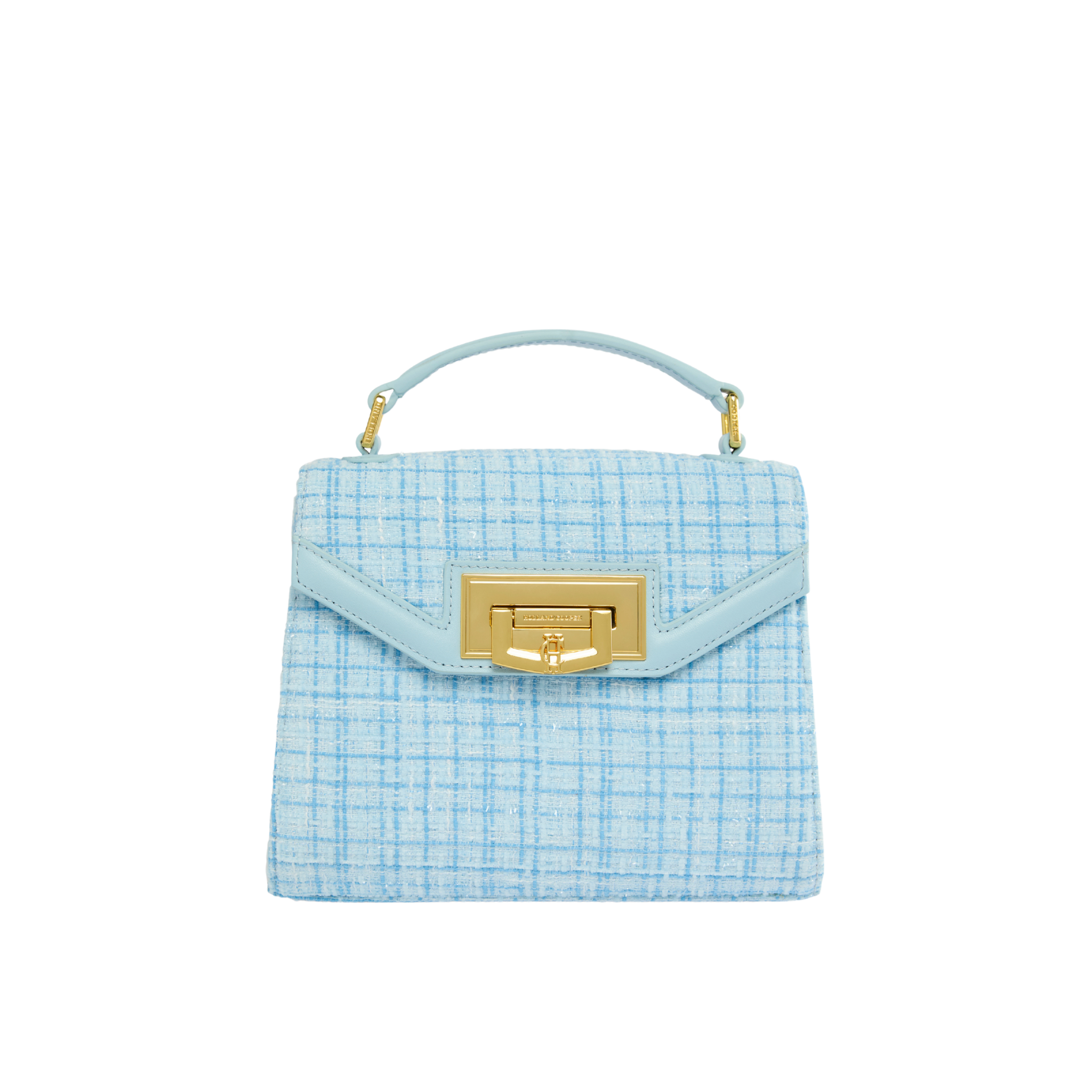 Mini Cheltenham Bag Ice Blue Boucle