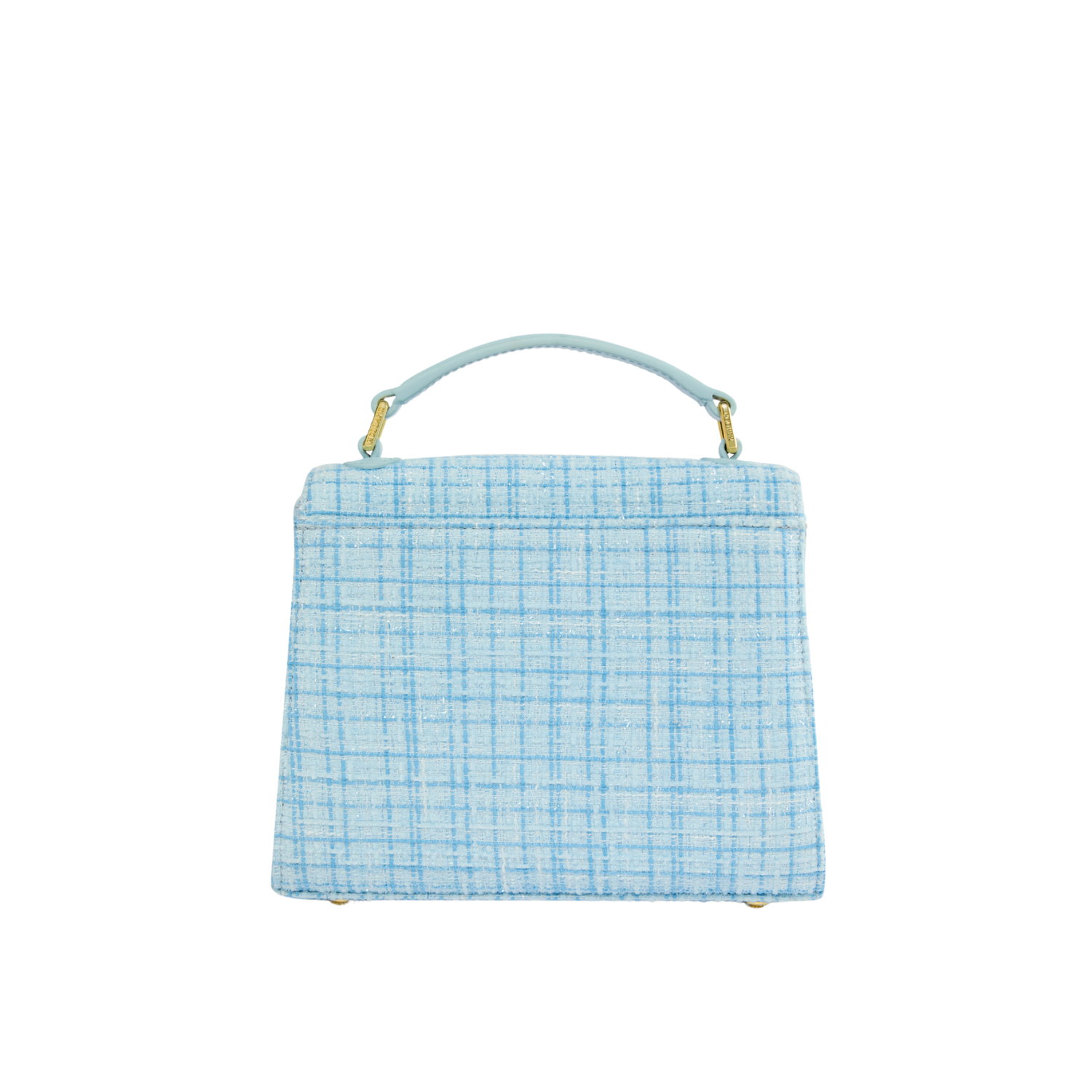 Mini Cheltenham Bag Ice Blue Boucle